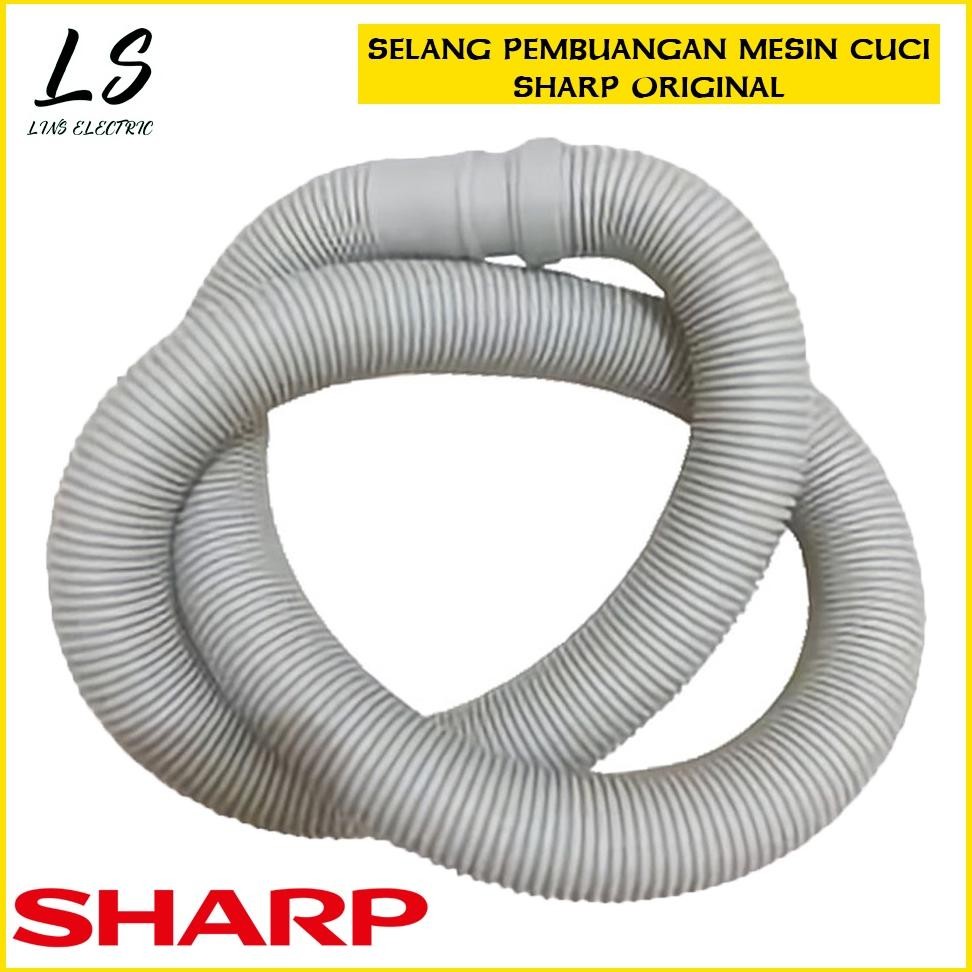 Promo Xtra Aq-54 Selang Mesin Cuci Pembuangan Sharp Original (Bisa Untuk Segala Merk) Terlaris Be09
