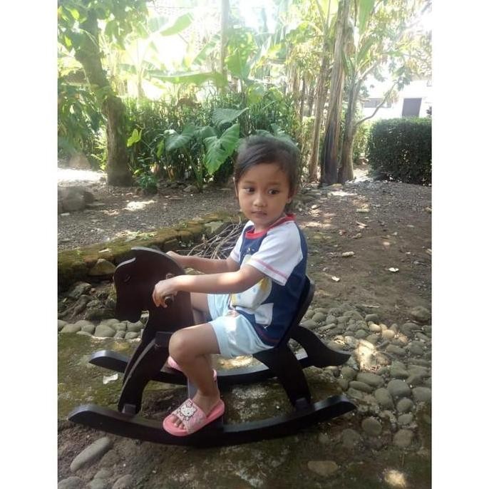 Kuda Kudaan Kayu anak laki dan perempuan awet (Ready)