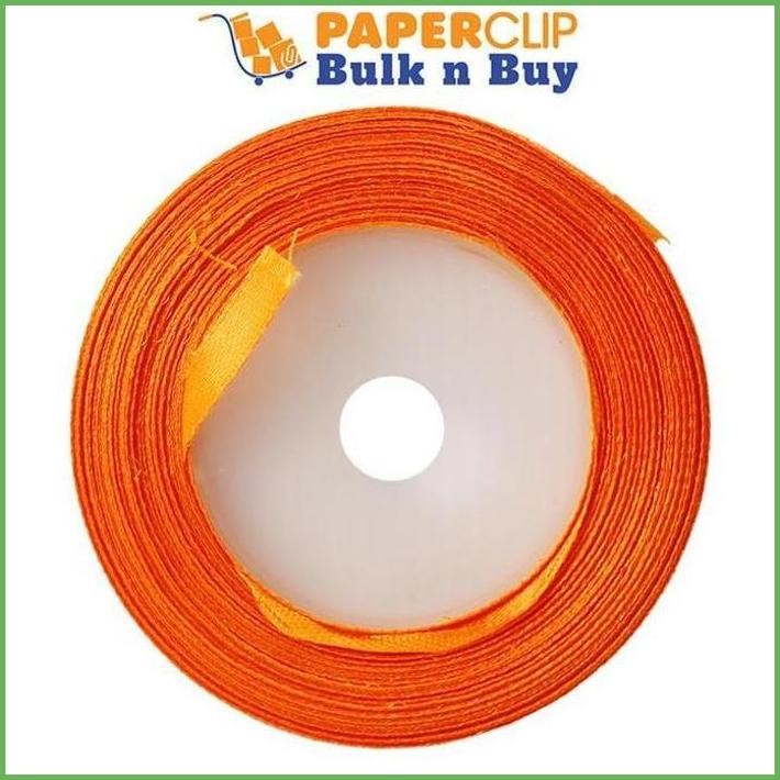 

READY PITA KADO 1/4 INCH SATIN 22 ORANGE STOCK TERBARU