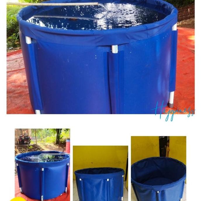 KOLAM VAT KARANTINA KOI DIAMETER 1METER TINGGI 50CM ORIGINAL DAN TERPERCAYA