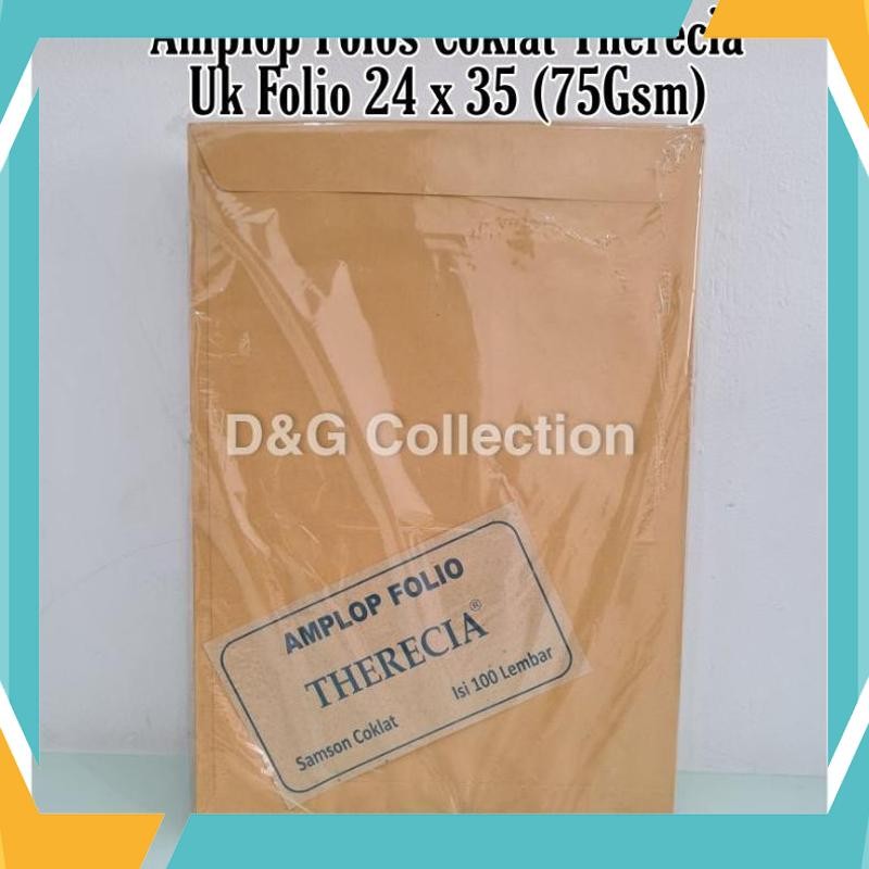 

Promo AMPLOP COKLAT FOLIO ISI 100PCS/ AMPLOP COKLAT FOLIO MURAH 75 GSM CNC-73
