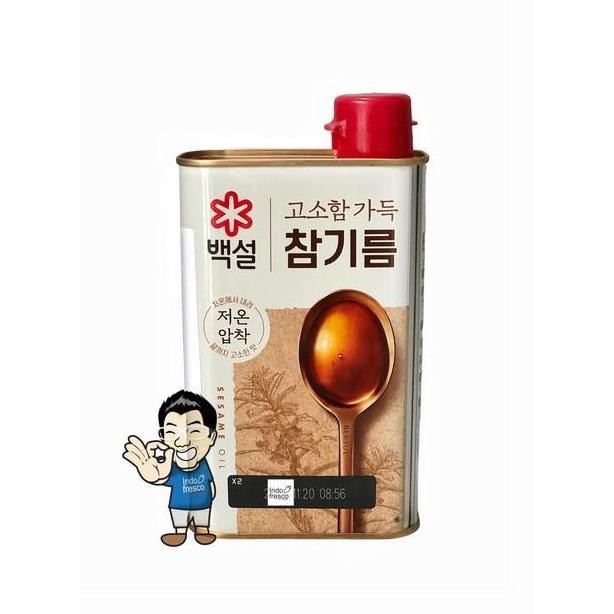 

Beksul Cj Camgirem- Premium Sesame Oil- Minyak Wijen Korea 500 Ml