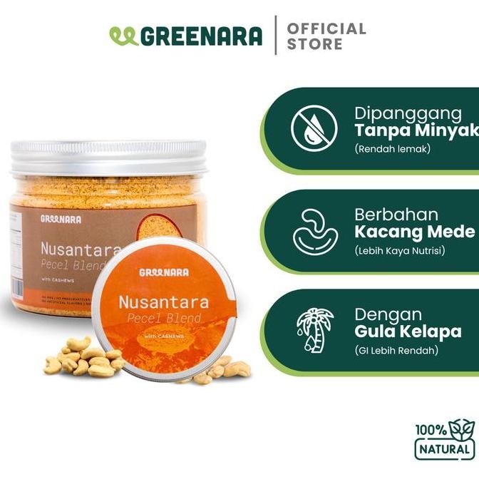 

Greenara Nusantara Bumbu Pecel Mede Instant 250Gr