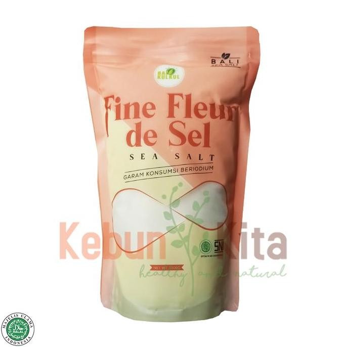 

Natural Bali Kulkul Fine Grain Sea Salt 1 Kg ( Garam Laut Halus )
