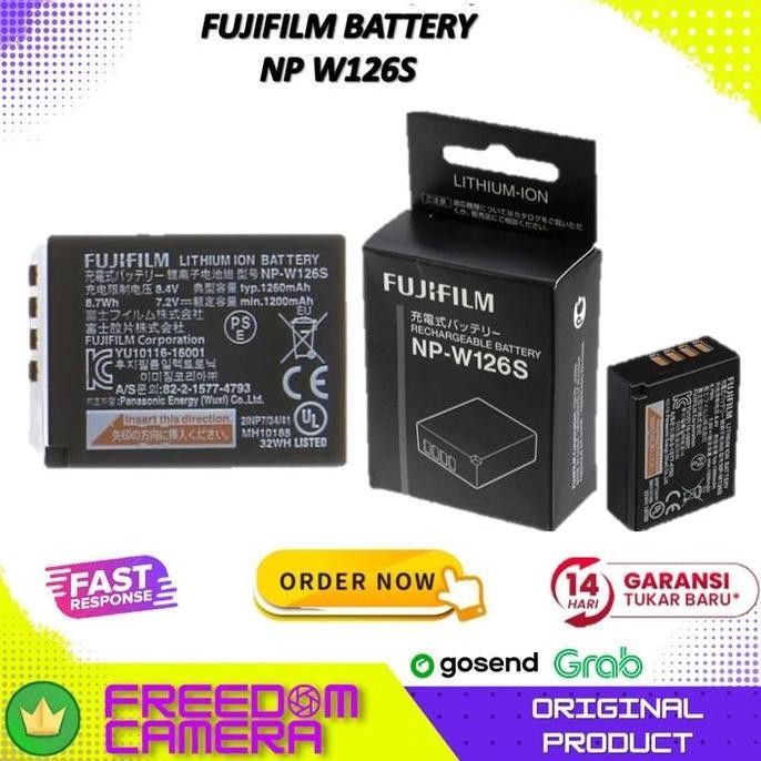 TERBARU - Fujifilm NP-w126s Battery - Battery W126 S