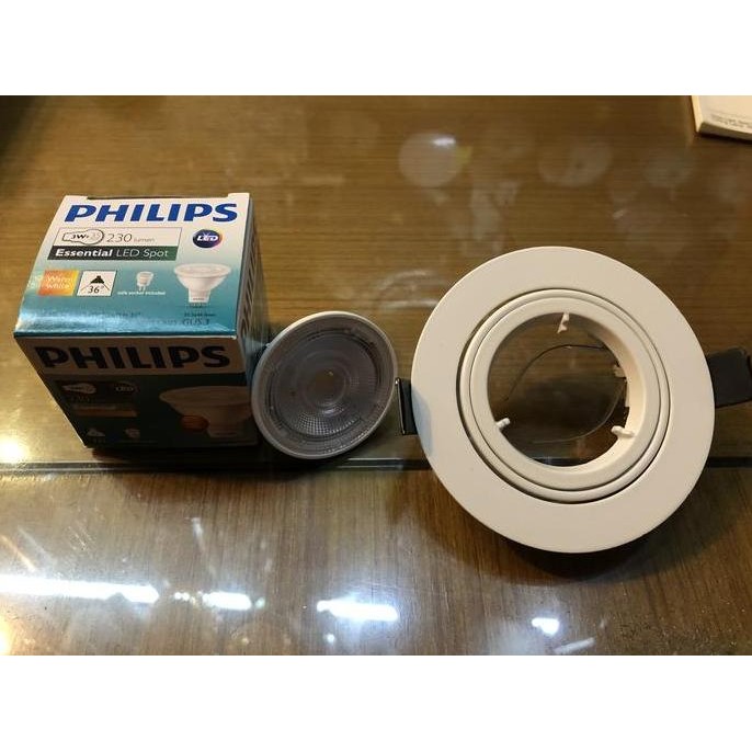 Downlight led philips 3watt / downlight MR16 philips 3watt - with led 3w
