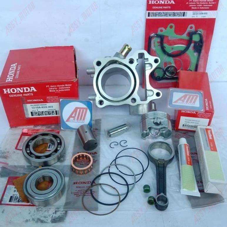 Block K59 Paket komplit Blok Seher Vario 150 2015-2020 PCX 150+ Stang Seher + Bering Kruk as Vario 1