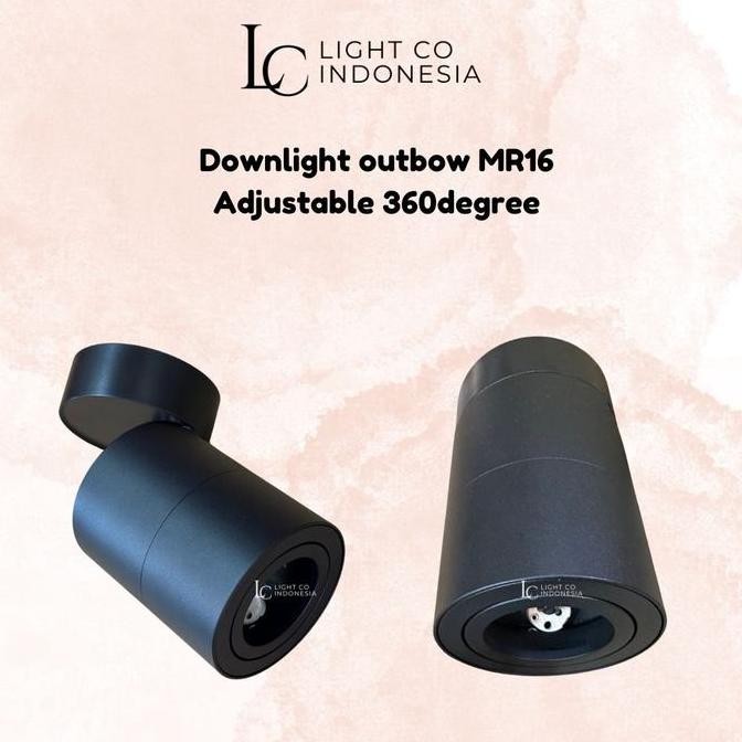 BEBAS ONGKIR - Downlight Outbow MR16 / Spotlight adjustable / multi function downlight spotlight