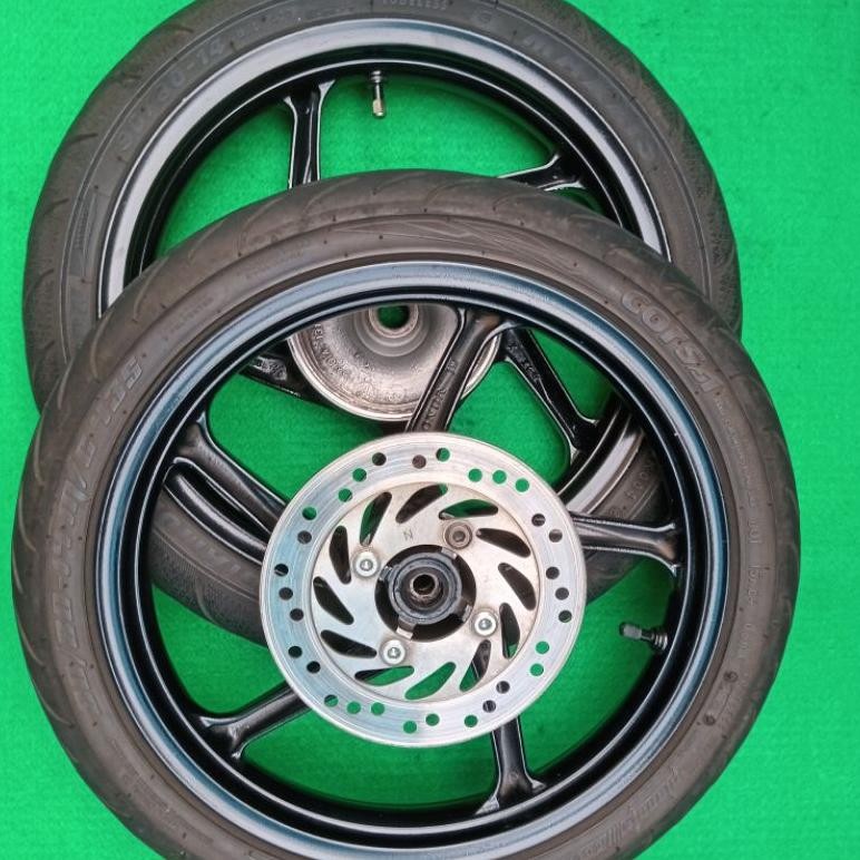Velg Beat orinal repaint hitam glosy pnp vario 110 scopy genio