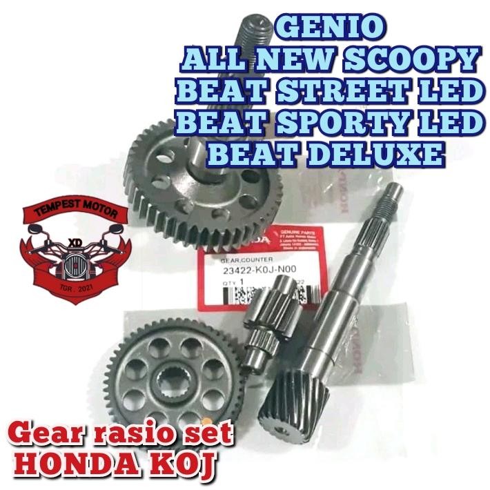 GEAR GER RASIO GENIO GEAR RASIO KOJ GI RASIO BEAT DELUXE GEAR RASIO BEAT SPORTY LED GEAR GARDAN BEAT