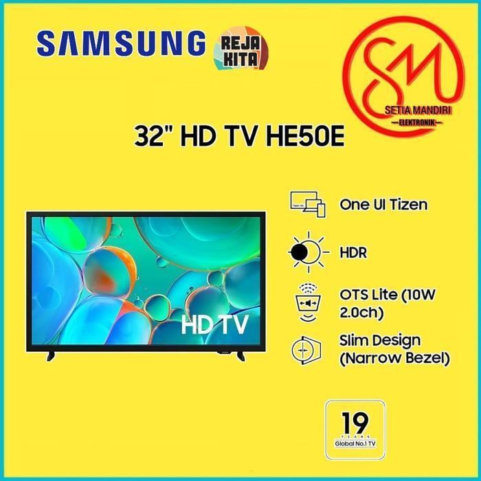aq-54 ukd-23 TC21 [KARGO] SAMSUNG 32HE50E 32T4501 Smart LED TV 32 Inch HD T4501 UA32HE50EFKLXD Premi
