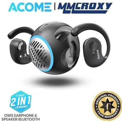 Acome A21 Earphone OWS And Speaker Bluetooth 5.4 2in1 Low Latency Stereo Super Bass