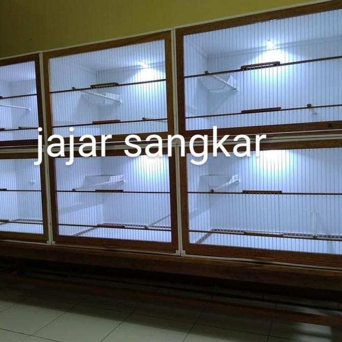 box kandang breeding, ternak kenari bongkar pasang