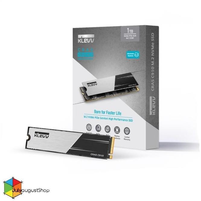 NEW KLEVV SSD CRAS C910 NVMe PCle Gen4 x4 - 1TB