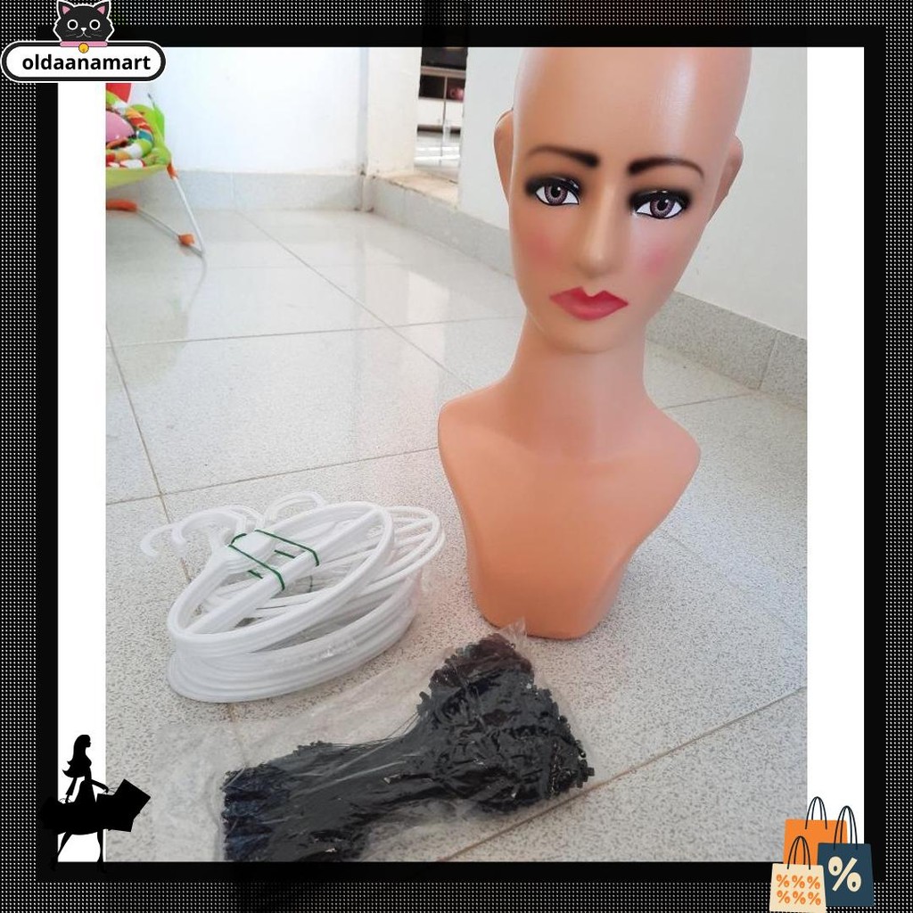 Murah MANEKIN KEPALA DEWASA / Jual Patung Kepala Jilbab Dewasa / Jual Patung Produk Kepala Dewasa Te