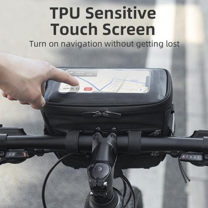 Rockbros B79 Tas Depan Belakang Sadel Sepeda Lipat Mtb Waterproof Kualitas Terbaik Harga Termurah