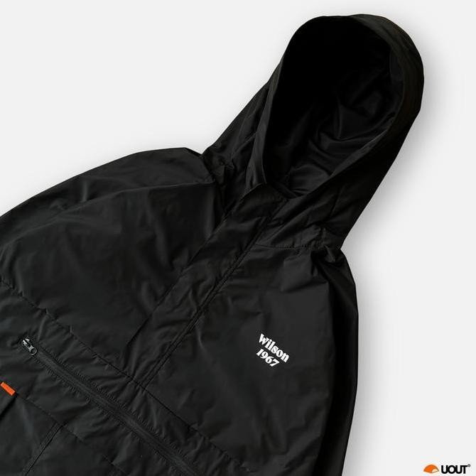 JAKET WILSON SIZE S - 5XL CAGOULE PARASUT WINDBREAKER ANG