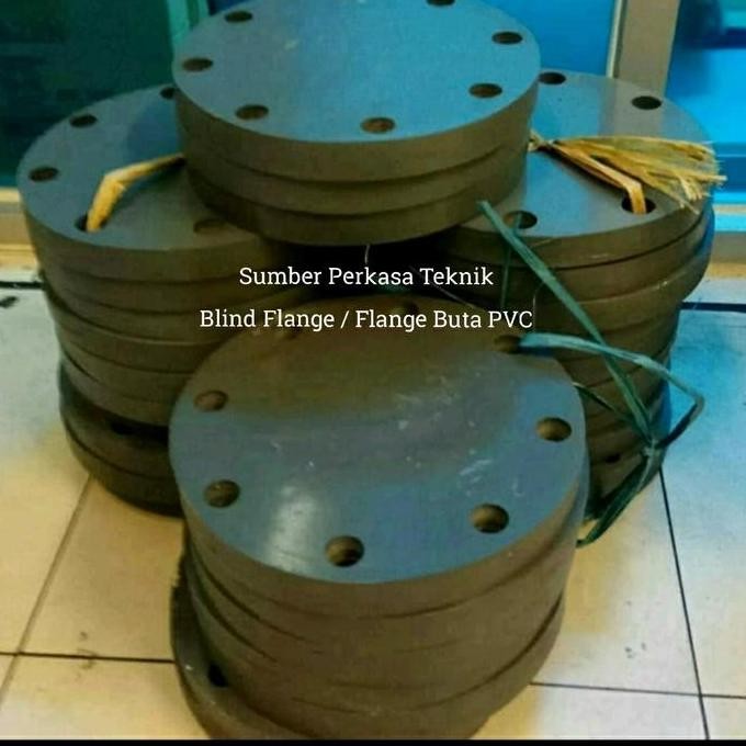 Blind Flange / Flange Buta Pvc 4" Inch / Dn 100 Restock