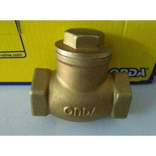 Check Valve Onda 2"(Inch) Swing Check Valve Kuningan Harga Khusus