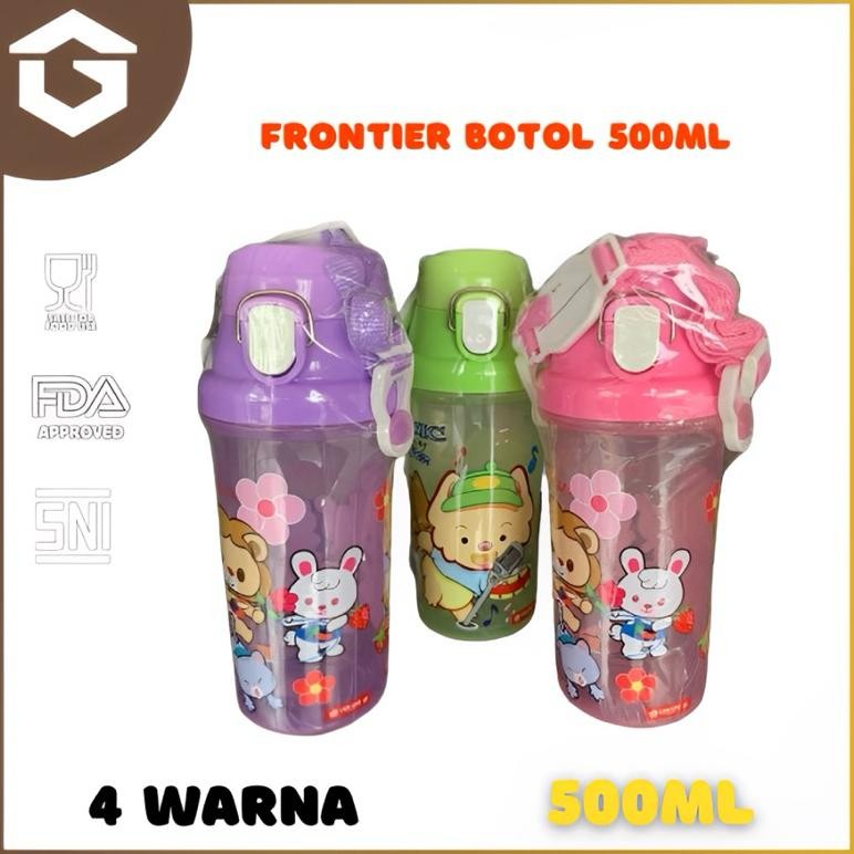 Nn-85 Lion Star Frontier Bottle Botol Minum Anak Lucu 500 Ml Stock