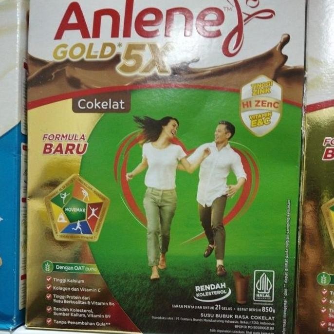 

(Good) Anlene Gold 5X Vanila/Cokelat 850gr