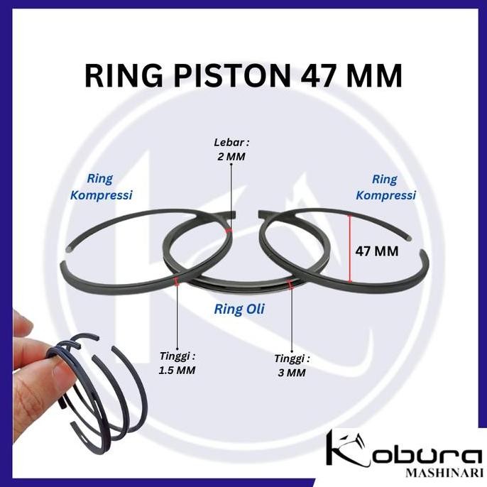 Ring piston kompresor 47 mm