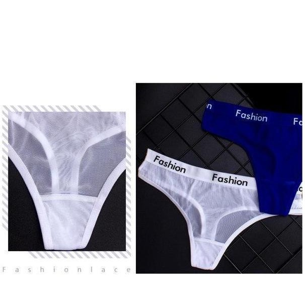 Celana Dalam Wanita Sexy G String Seamless Transparan celana dalam C183