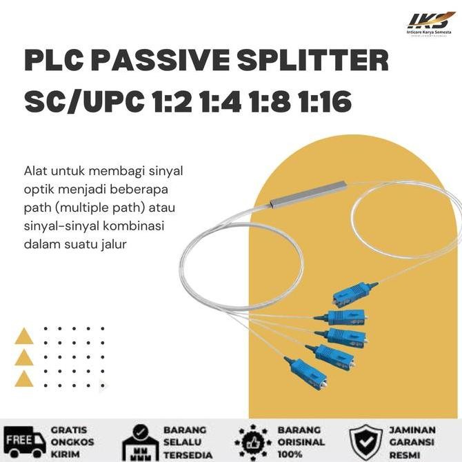 *$*$*$*$] PLC Passive Splitter SC UPC