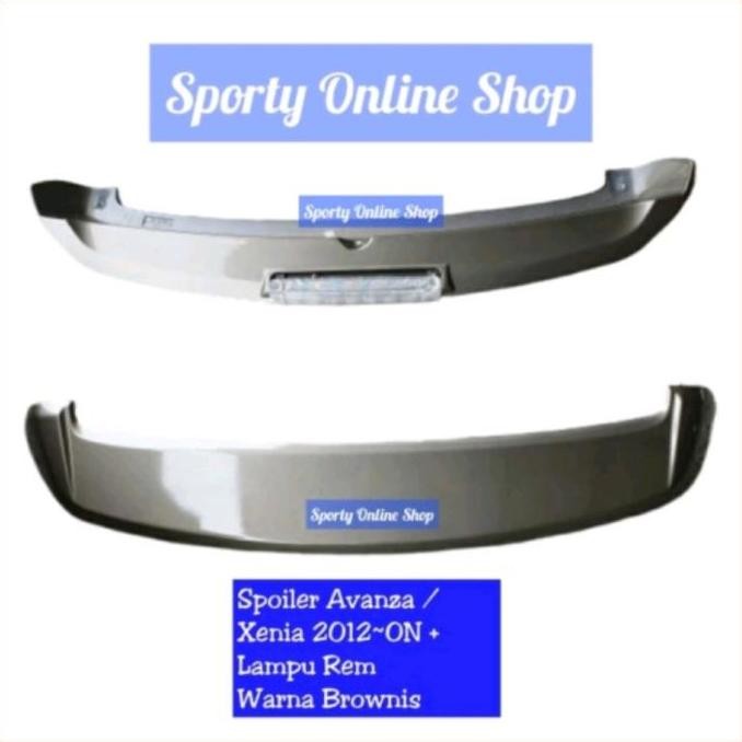 Ready Spoiler Sayap Mobil Avanza Xenia 2012-2020 + Lampu Rem Car