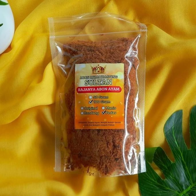 (Good) Abon Ayam Kampung Sultan 100 gr pouch