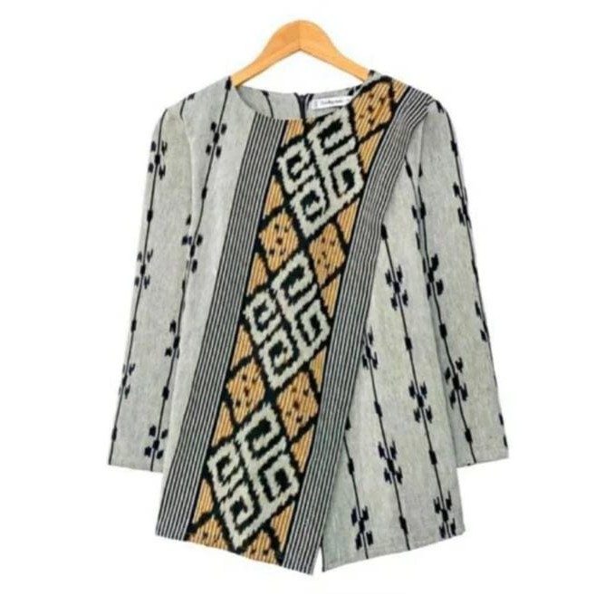 Blouse Tenun Troso | Baju batik atasan tenun wanita