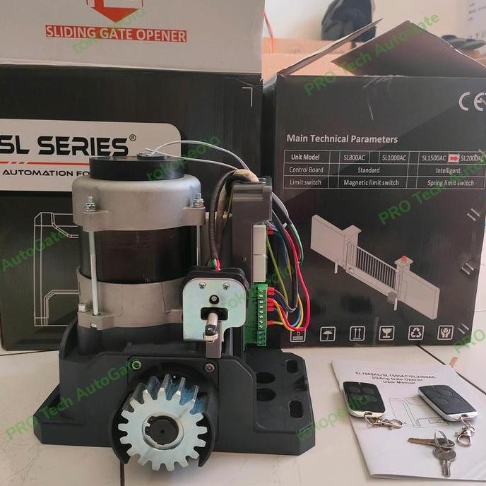 Automatic Sliding Gate PRO Tech 2000 Remot murah