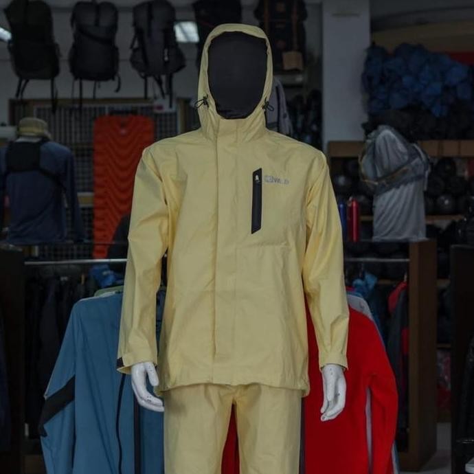 Wd wild Jas hujan Raincoat waterproof original Outdoor jaket hujan murah