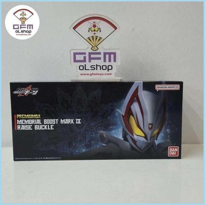 READY PREMIUM DX MEMORIAL BOOST MARK IX RAISE BUCKLE - KAMEN RIDER GEATS TERLARIS