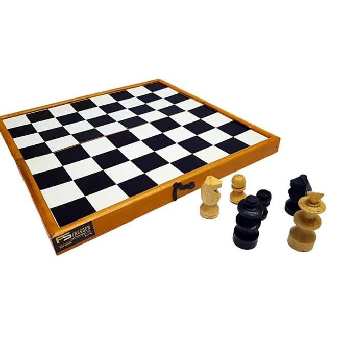 DE7 - Papan Catur Kayu Premium