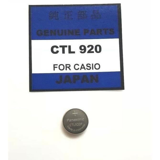 Battery Baterai Batrei Batre Jam Tangan Casio CTL920 Original murah