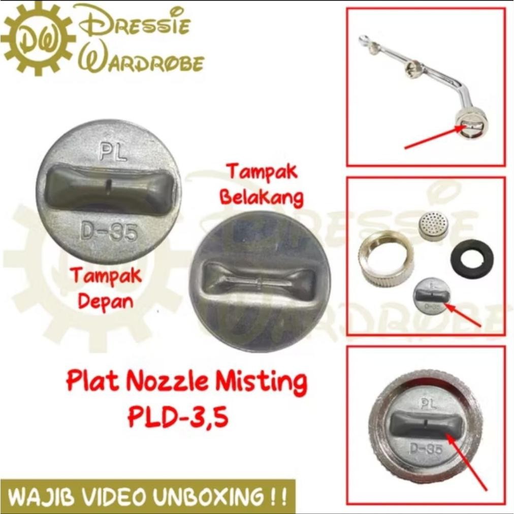 Promo Cod Plat Nozzle Pld 3 Plat Nozzle Misting Pld 3 Khusus >500 Pcs ..