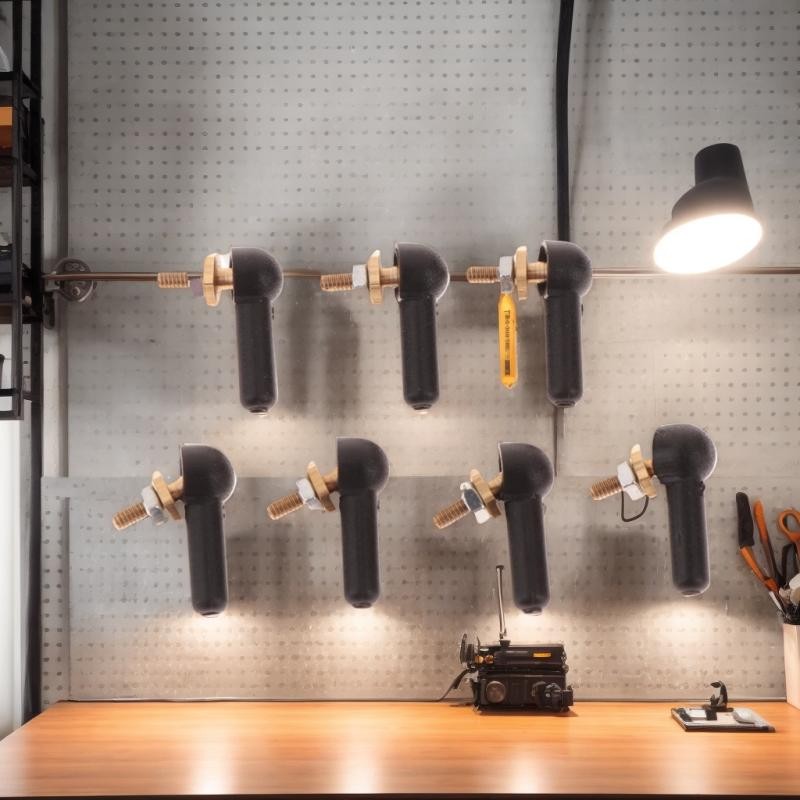 2/5 Piece M2 M3 Ball Joint L16 / 17mm Rod End Hitam untuk RC DIY Gas Boat Servo Spares