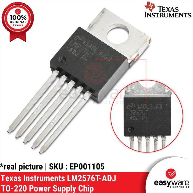 LM2576T-ADJ TO-220 IC DC DC CONVERTER STEP DOWN LM2576T ADJ ORIGINAL