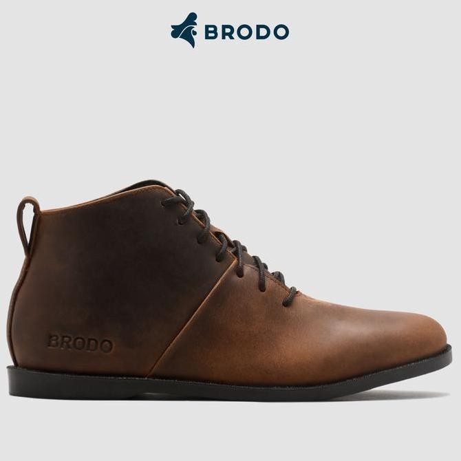 BRODO - Sepatu Signore Dark Choco BS KH