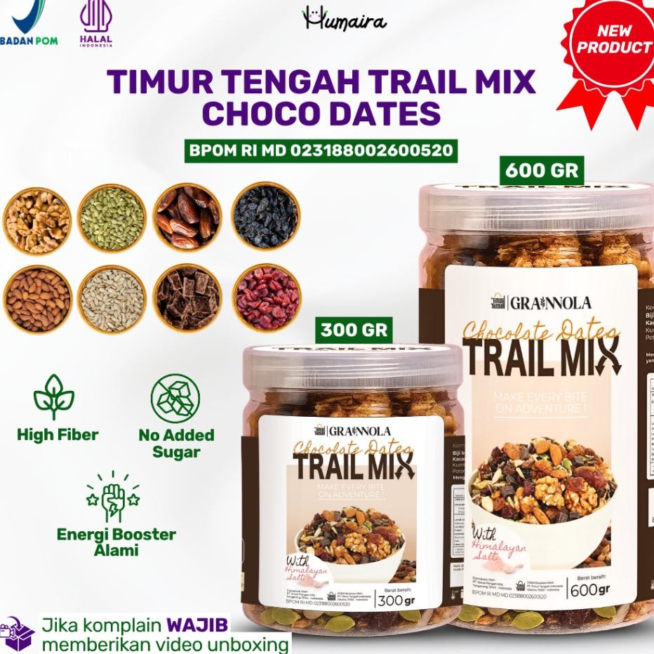 

Trail Mix Chocolate Dates Timur Tengah Choco Mix Nuts Dried Fruit Cemilan Sehat