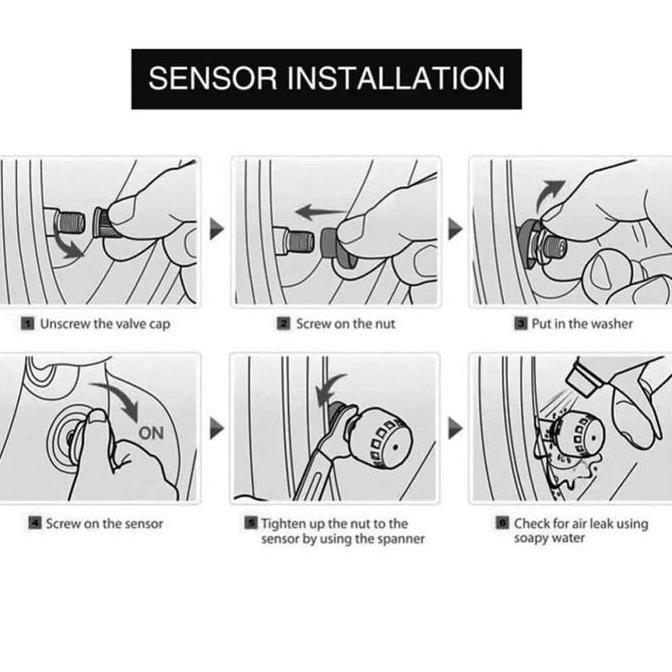 TPMS Pengukur Tekanan Angin Ban Mobil [terbaik]