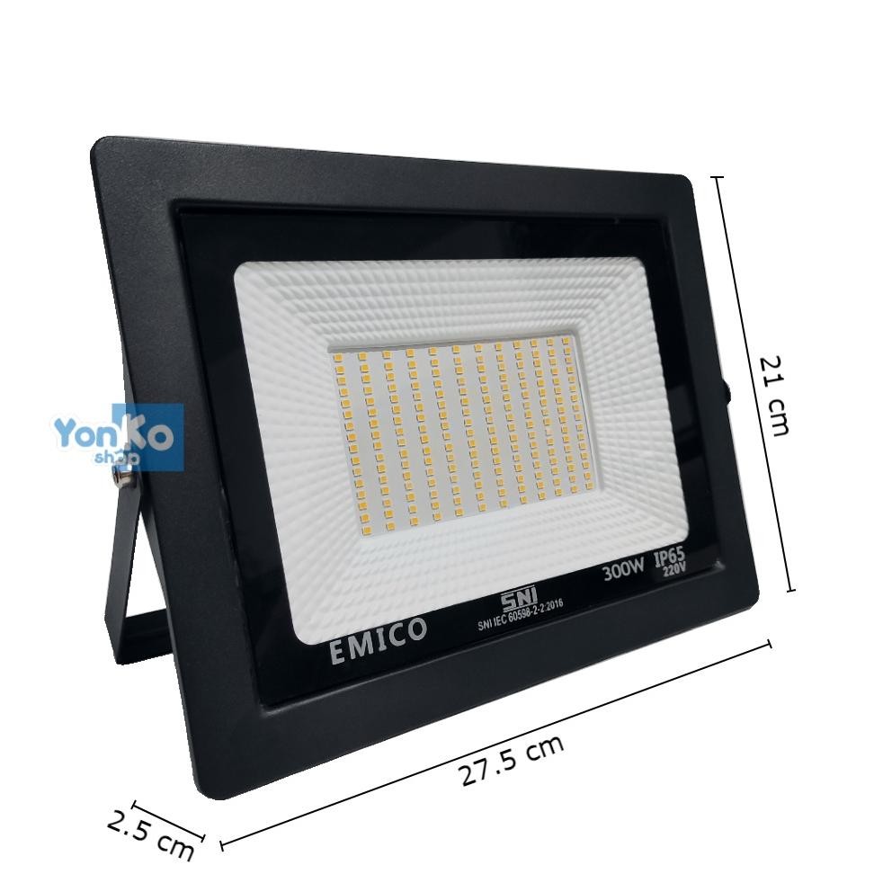 Lampu Sorot Led 300 Watt / Lampu Tembak Floodlight 300W 300 W Sni Untuk Panggung / Outdoor / Taman