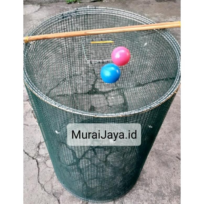 Sangkar Umbaran Bulat 60cm (FREE PACKING KAYU) Sledding jungkat jungkit