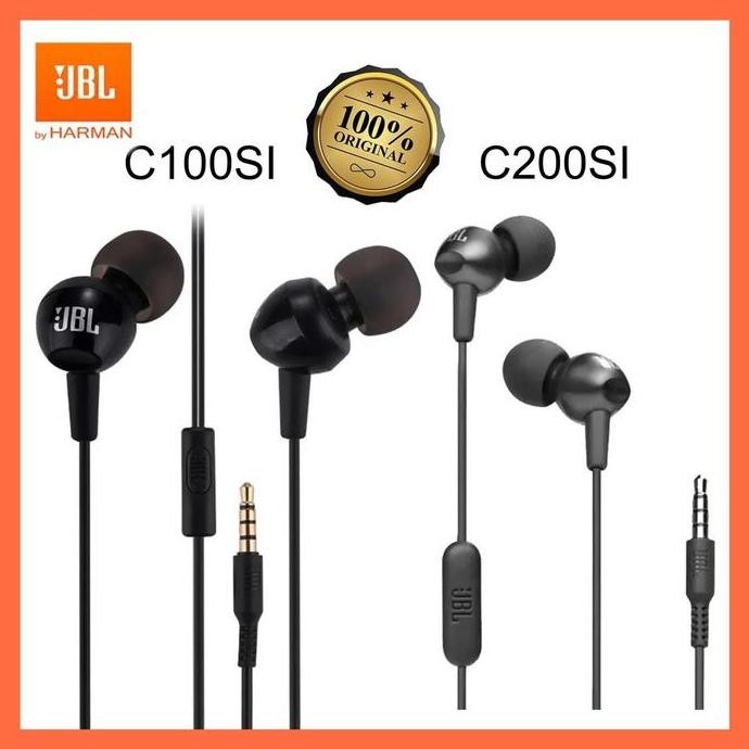 DY152 - JBL C100Si | C200Si Headset Original In Earphone Handfree Headphones