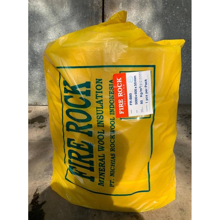 Rockwool Blanket Density 80 Insulation Peredam Panas