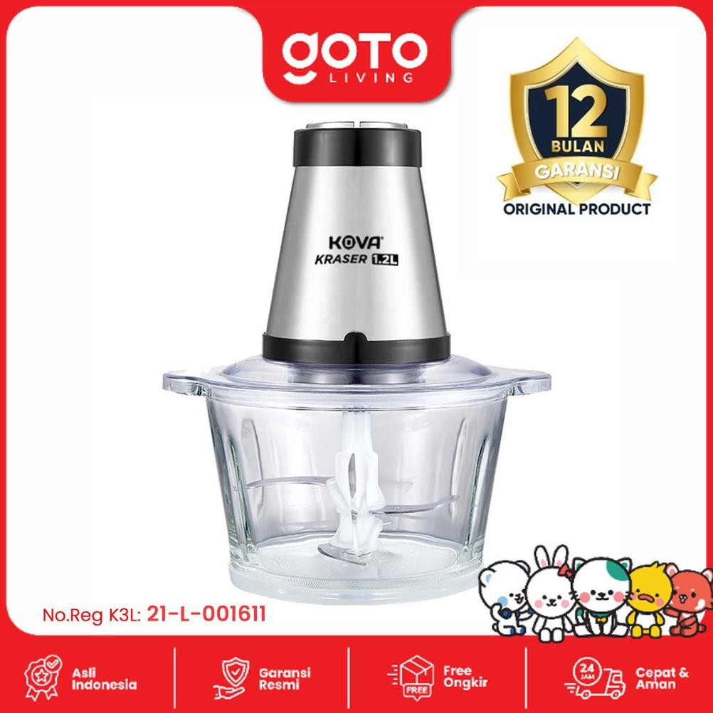 Kova Kraser Meat Grinder Blender Food Chopper Penggiling Daging Sayur