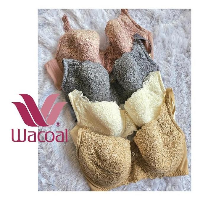 BRA WACOAL PAKAI KAWAT BUSA TIPIS SIZE 34B 34C 34D 36B 36C 36D 36E 38B 38C 38D 38E 40E IB 4057 K76 I