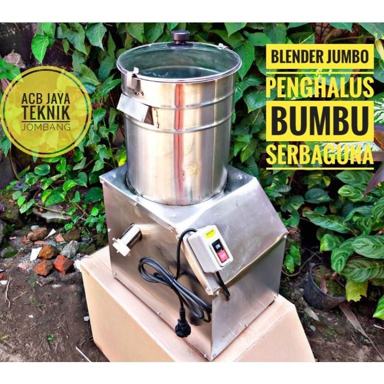 Mesin Selip Bumbu / Giling Bumbu Halus / Blender Jumbo Kapasitas 5 kg