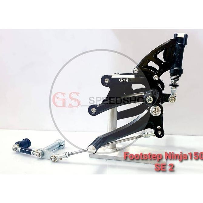 Footstep Foot Step UB RC3 Ninja 150 RR R SS Tipe SE 2 Bonus Stabiliser Original